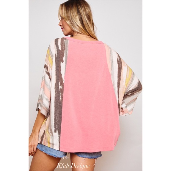 ❤️LAST 1! Super Soft “Dreamer” Boat Neck 3/4 Sleeve Graphic Top! - Picture 4 of 6